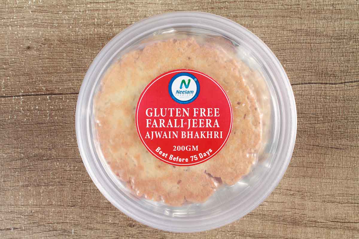 Gluten Free Jeera Ajwain Bhakri,