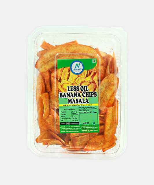 Less Oil Banana Chips Masala 200 Gm
