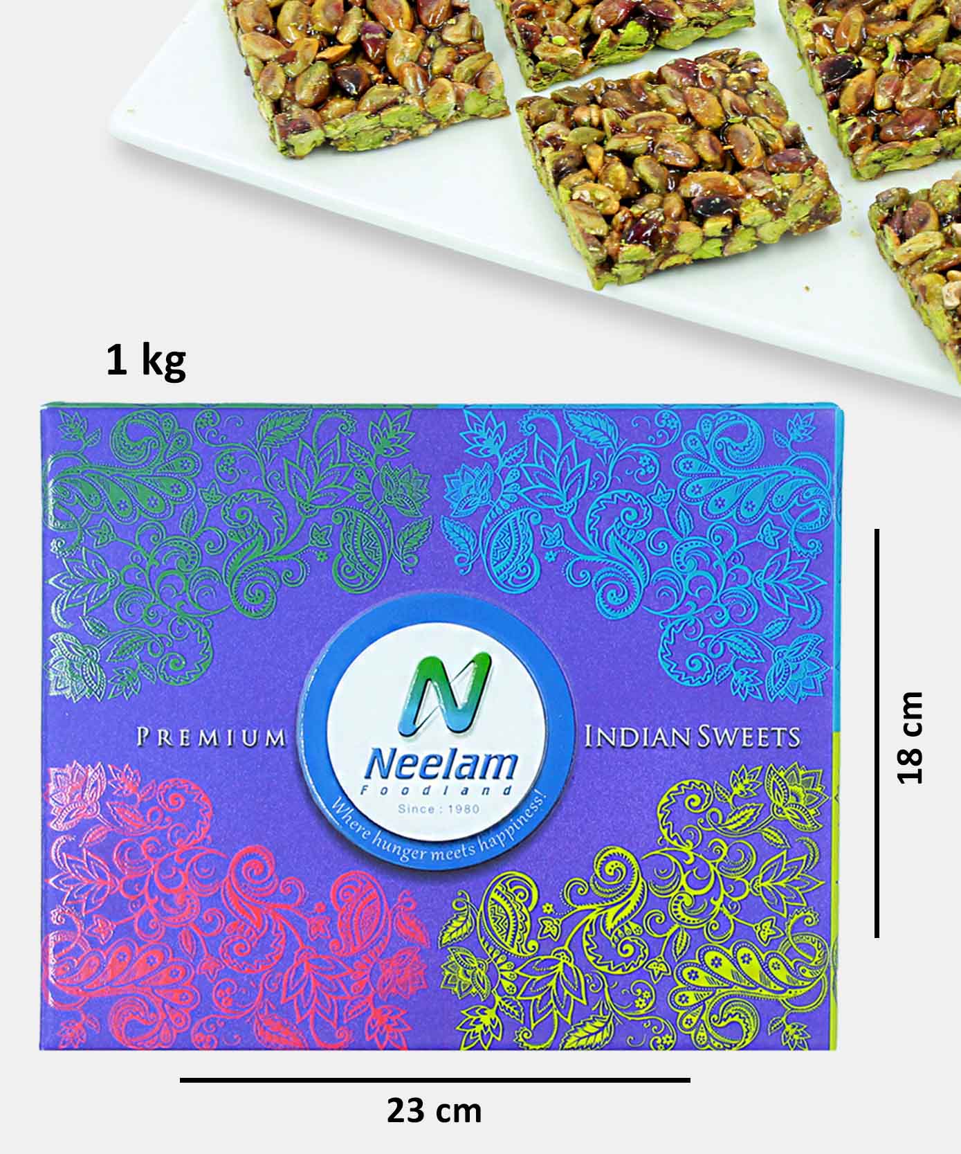 Stevia Pista Chikki 1 Kg