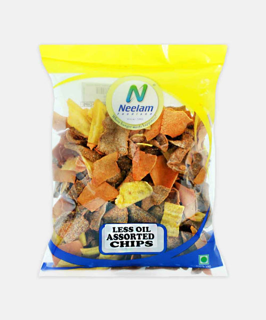 Less Oil Assorted Chips 200 Gm