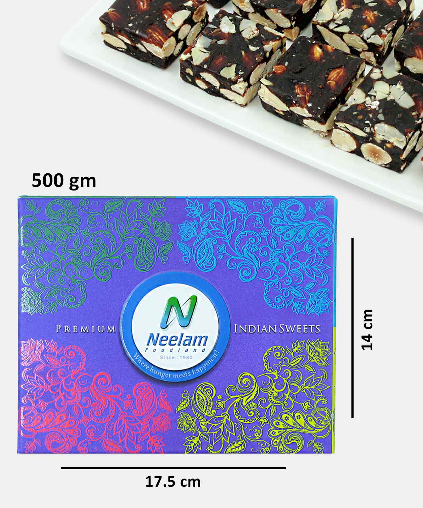 Badam Khajur No Sugar Sweets 500 Gm