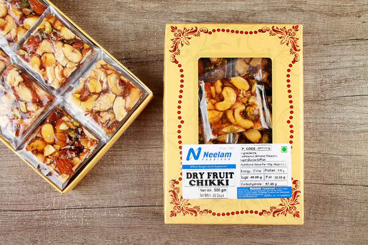 Dry Fruit Chikki 500 Gm