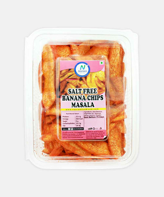Salt Free Banana Chips Masala 200 Gm