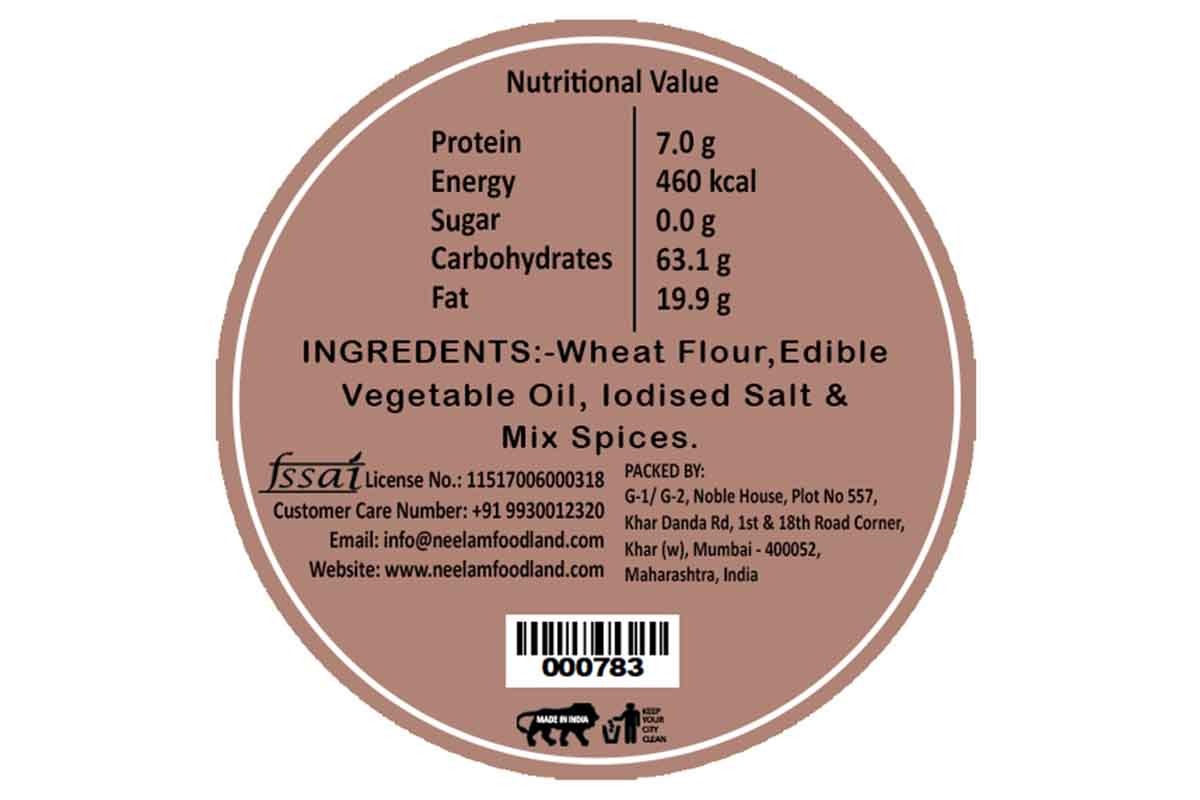 Khatta Meetha Bhakri 200 Gm