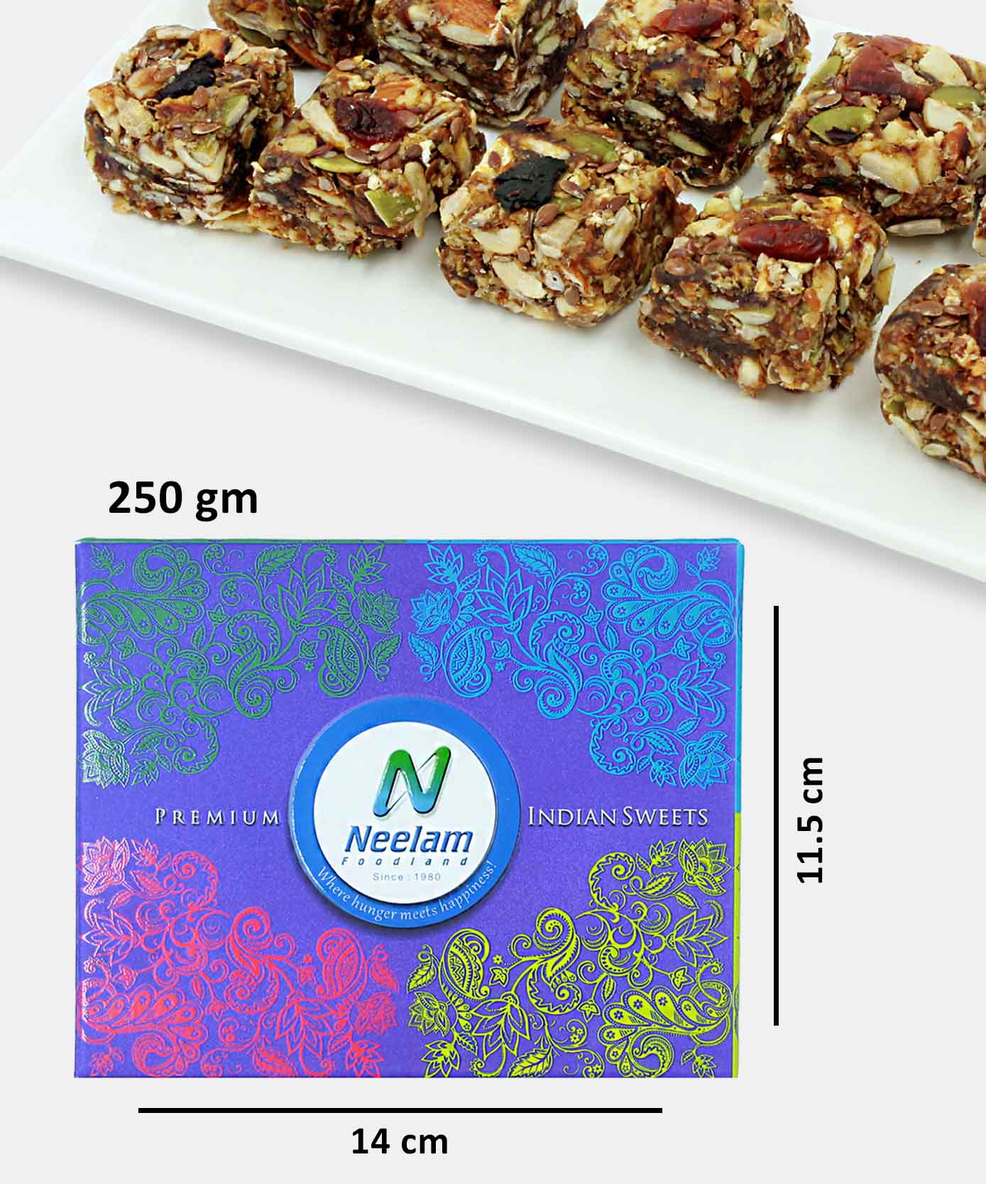 Protien Bites No Added Sugar 250 Gm