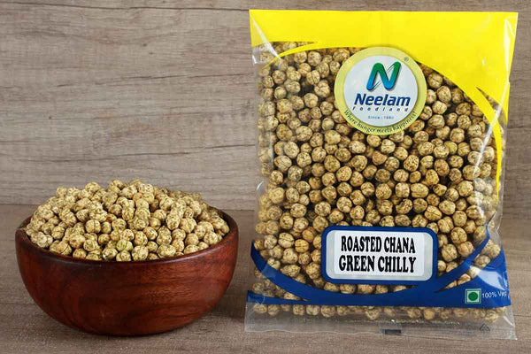 ROASTED CHANA GREEN CHILLY 200 GM