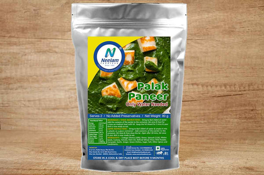 Neelam Freeze Dried Palak Paneer 80 Gm