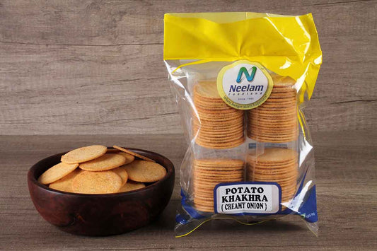 Potato Khakhra Creamy Onion 200 Gm