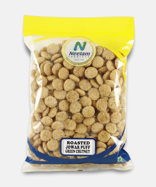 Roasted Jowar Puff Green Chutney 200 Gm