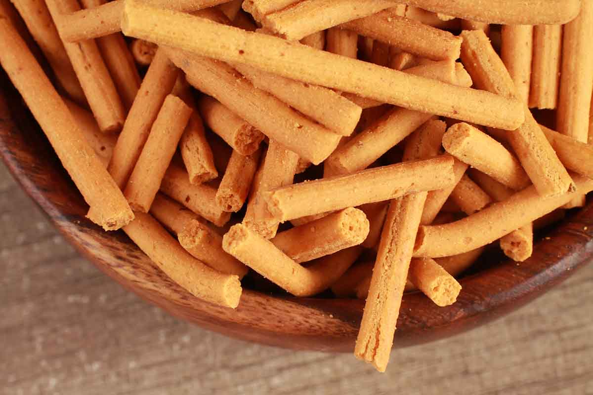 Roasted Tikha Gathiya 200 Gm