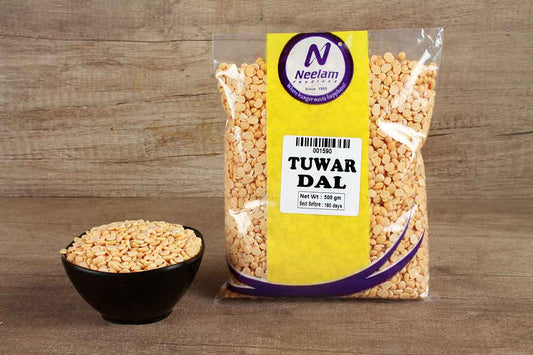 Yellow Spilit Pigeon Peas/Toor/Tuwar Dal 500 Gm