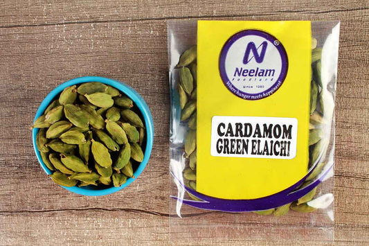 Whole Green Cardamom/Elaichi 20 Gm