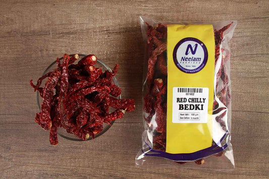 Whole Red Chilly Bedki Mirchi 100 Gm