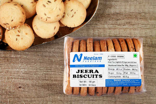 Jeera Biscuits 180 Gm