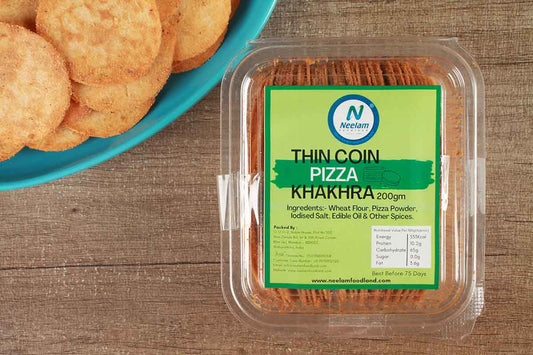 Thin Coin Pizza Khakhra 200 Gm