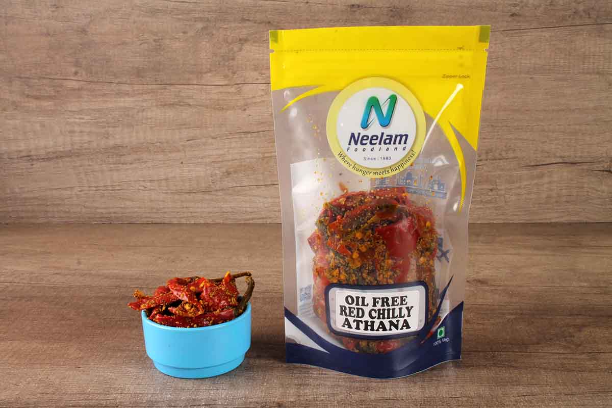 Oil Free Red Chilly Athana 200 Gm