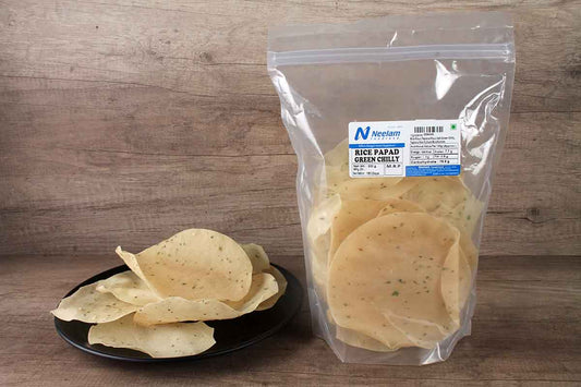 Rice Papad Green Chilly 200 Gm