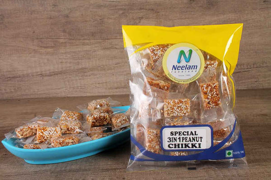 RAJGIRA  PEANUT CHIKKI CUBE 200 GM