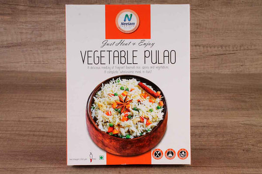 Neelam Vegetable Pulao Heat & Eat 250 Gm