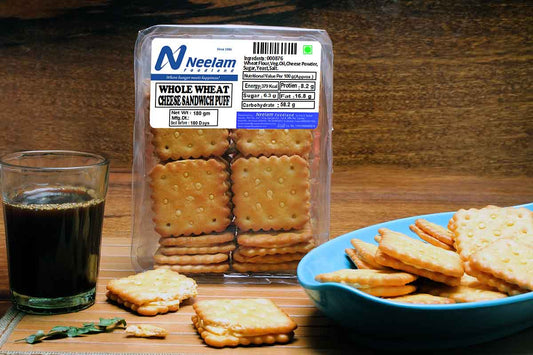 Whole Wheat Cheese Sandwich Puff 180 Gm