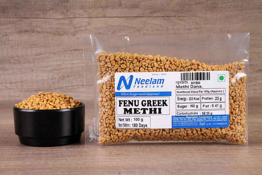 Fenugreek Seeds/Methi Dana 100 Gm