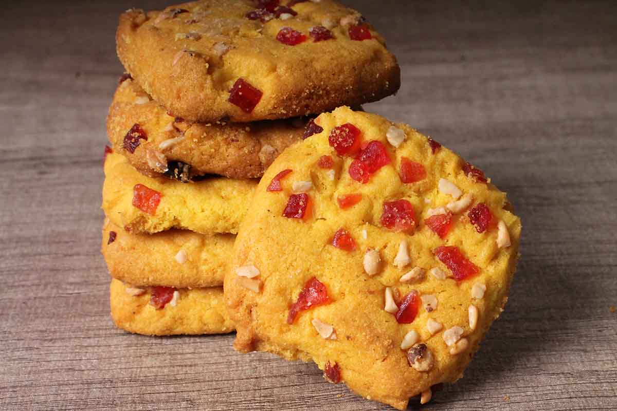 Cashew Fruity Biscuits 250 Gm