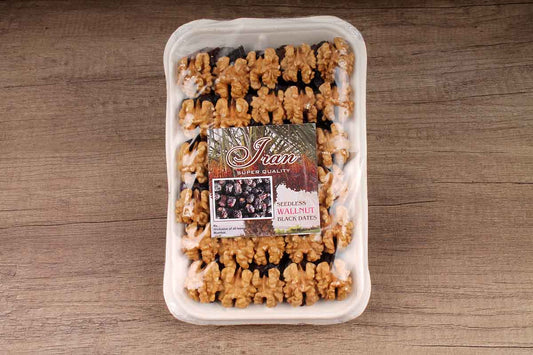 Iran Seedless Dates Walnuts Tray 400 Gm