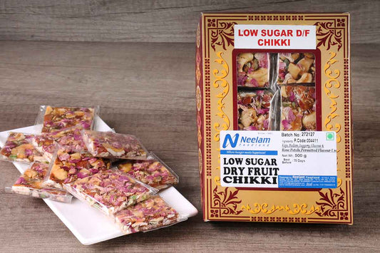 Dry Fruit Chikki Low Sugar 500 Gm