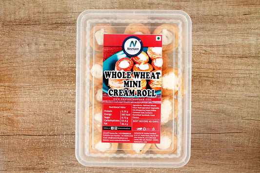 Whole Wheat Mini Cream Roll 180 Gm