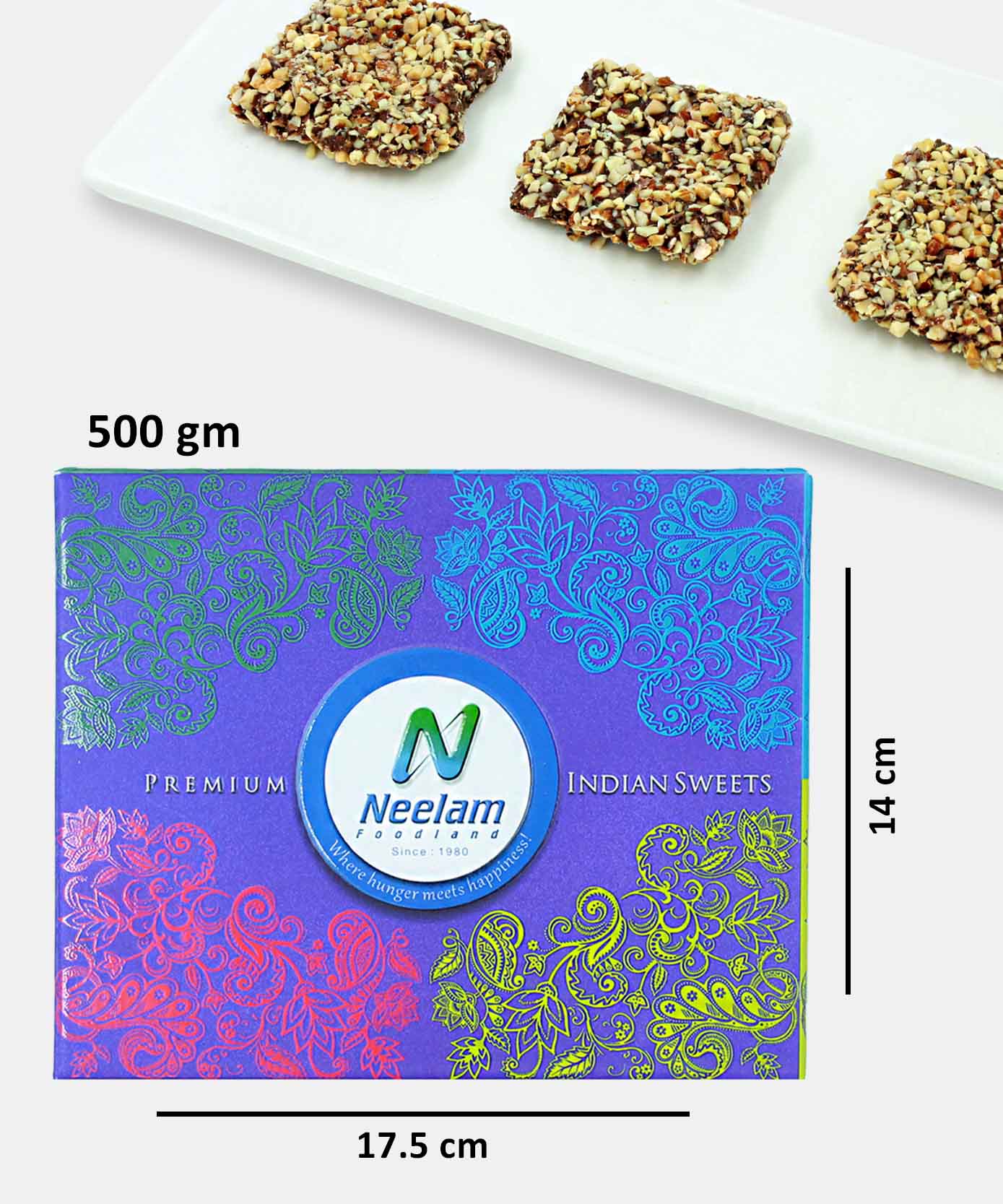 Almond Praline Caramel In Dark Chocolate Sweets 500 Gm