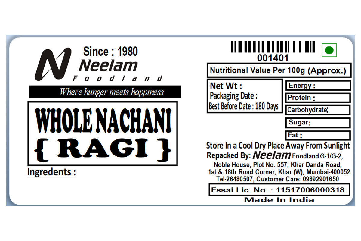 Nachani Ragi 500 Gm