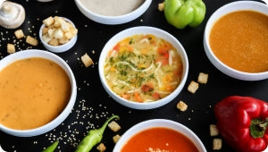 ✔ Gravy-Based Vegetarian Dishes