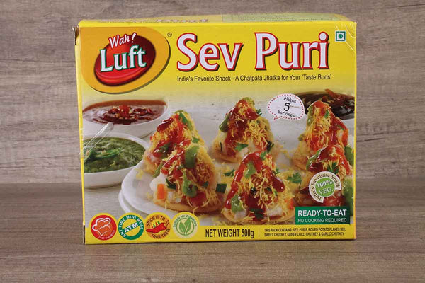 READY TO EAT LUFT SEV PURI BOX 500 GM