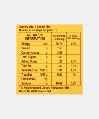 Girnar Premix Masala Chai Low Sugar 80 Gm 10 Saches