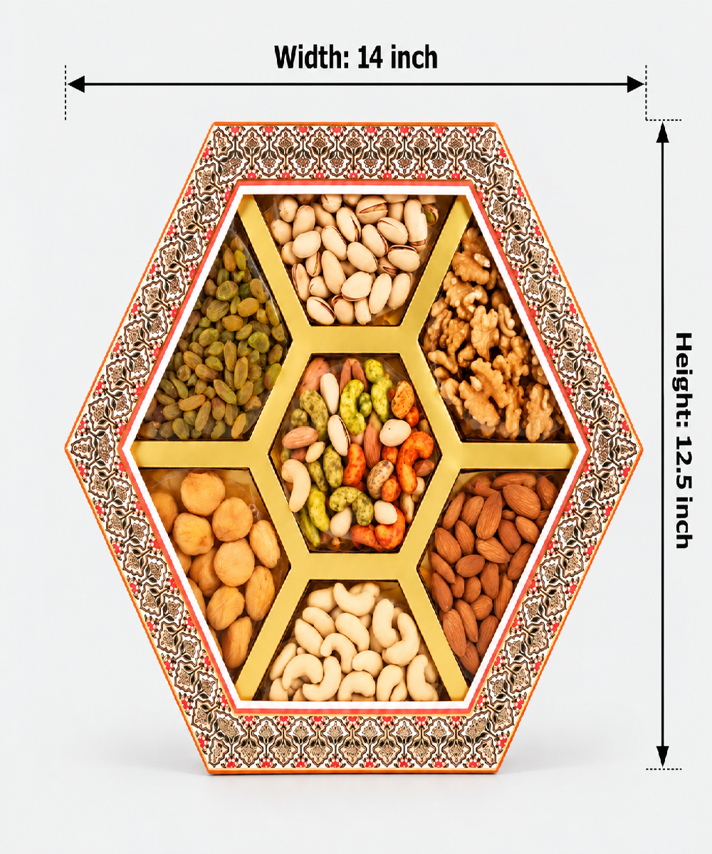 7 P Big Dry Fruit Box 655 Gm