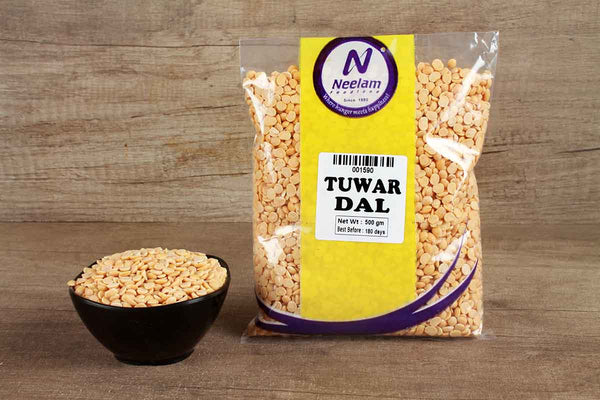 YELLOW SPLIT PIGEON PEAS/TOOR/TUWAR DAL 500 GM