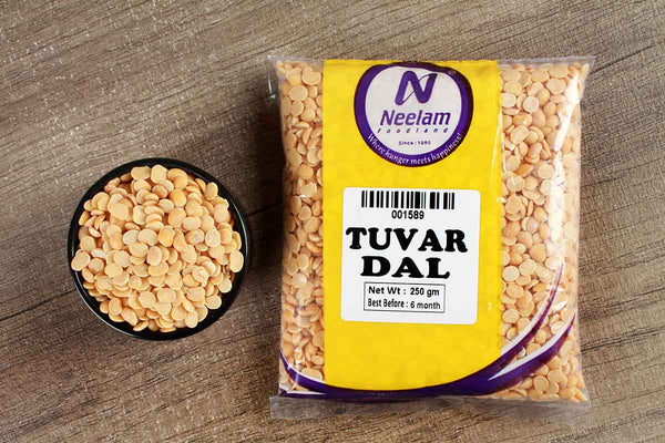 YELLOW SPLIT PIGEON PEAS / TOOR/TUWAR DAL 250 GM