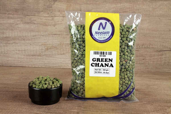 WHOLE GREEN GRAM/HARA CHANA 500 GM