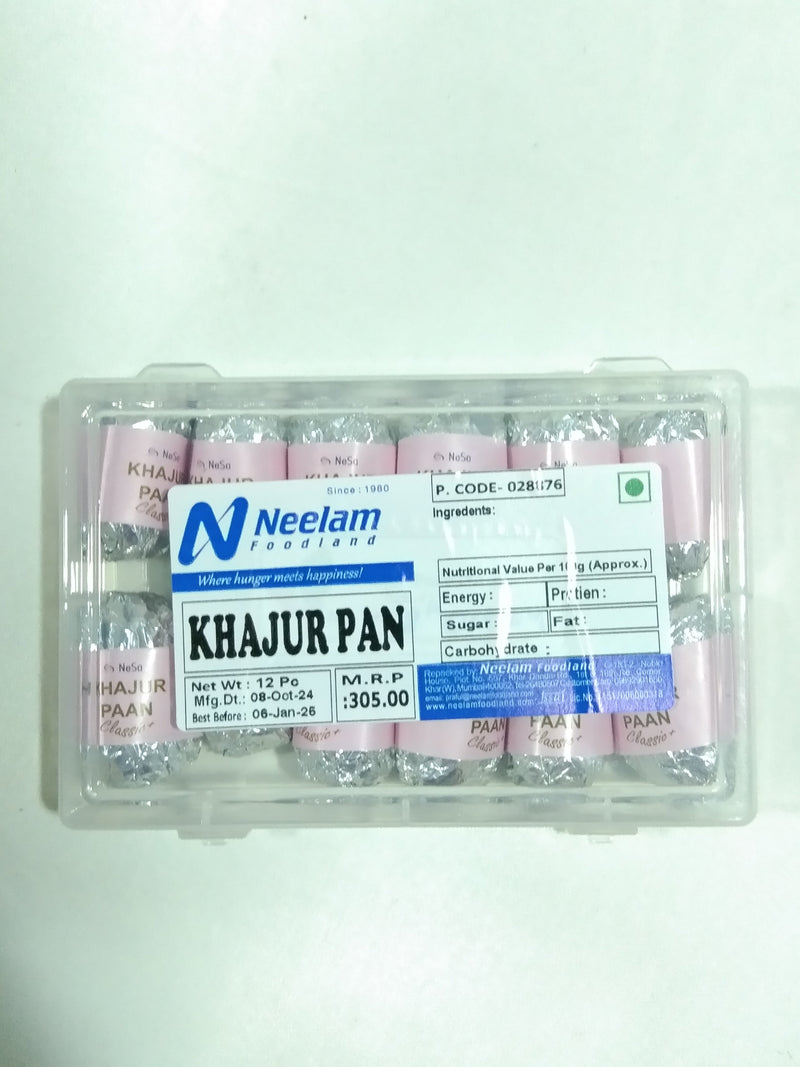 KHAJUR PAAN 12 PC