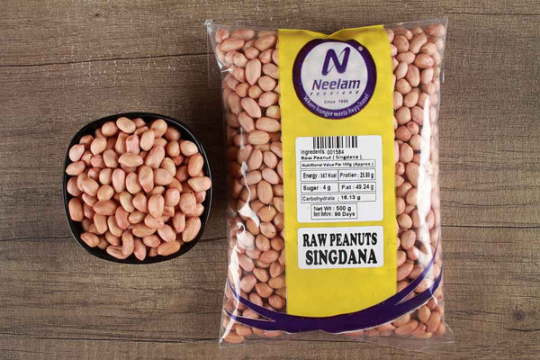 RAW PEANUTS/KACHA SHINDANA 500 GM