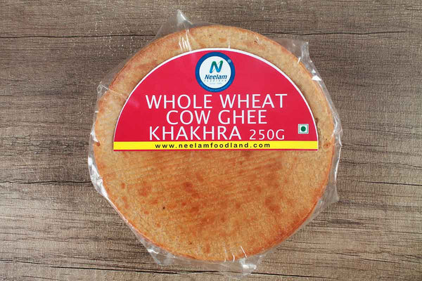 WHOLE WHEAT COW GHEE SADA KHAKHRA 250 GM