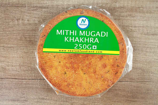 WHOLE WHEAT MITHI MUGDI KHAKHRA 250 GM