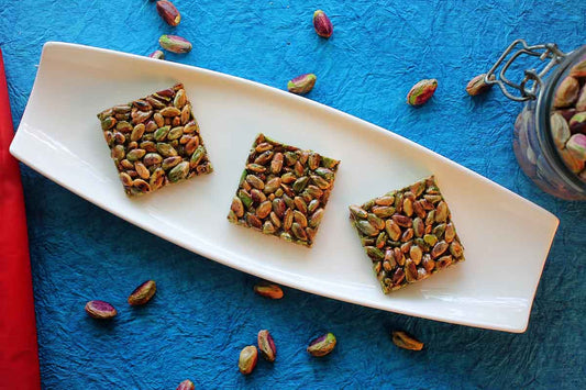 Stevia Pista Chikki Sweets 250 Gm