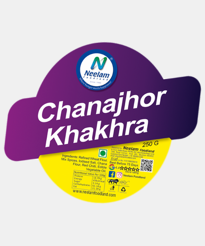 Chanajhor Khakhra 250 Gm