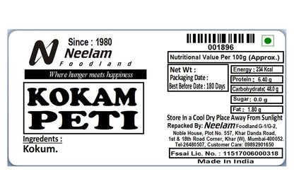 Mangosteen/Kokum Peti 100 Gm
