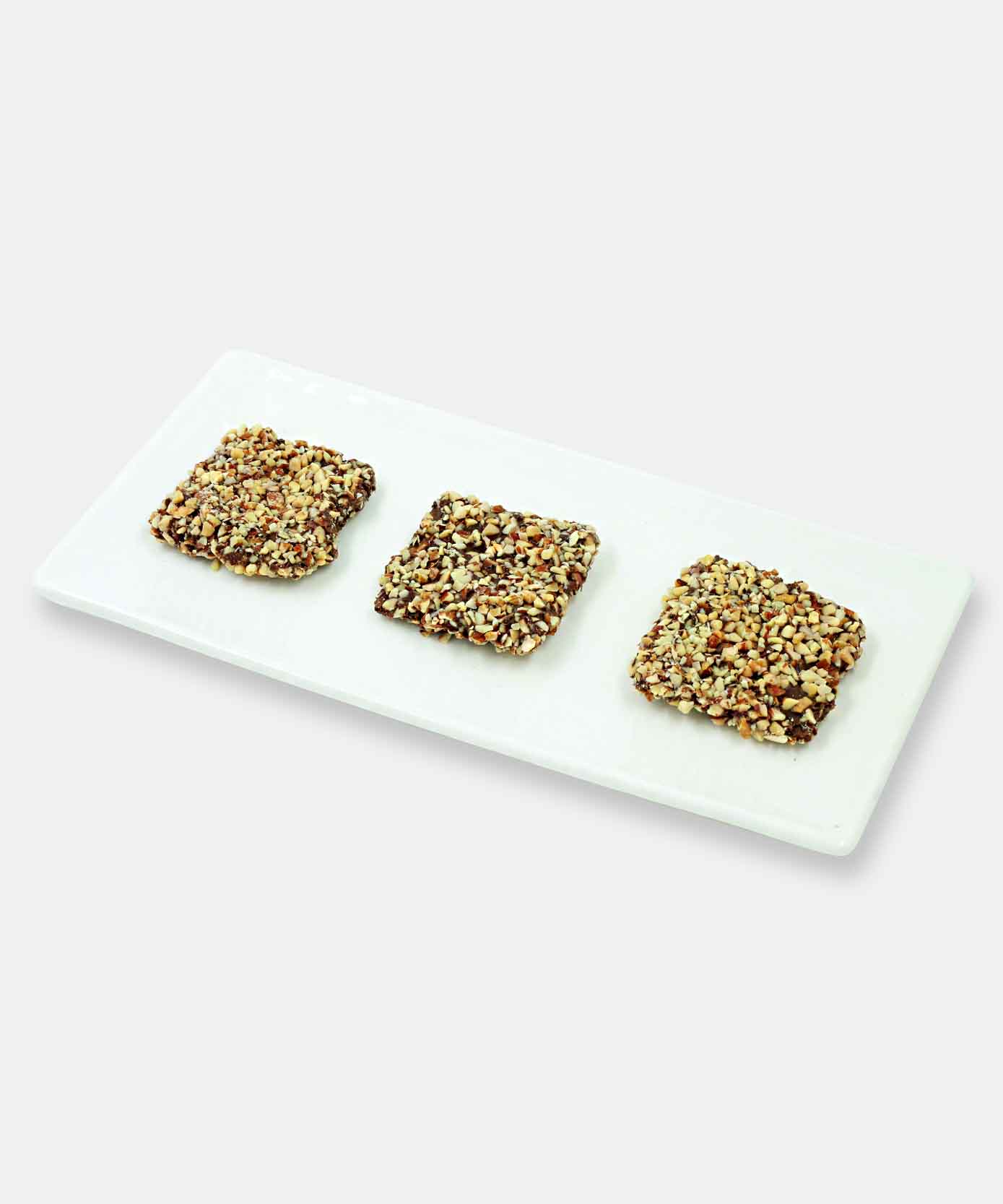 Almond Praline Caramel In Dark Chocolate Sweets 250 Gm