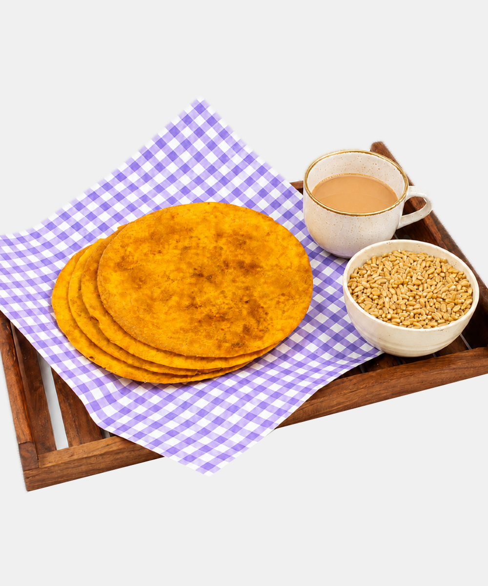 Whole Wheat Lime & Chilli Khakhra 250 Gm