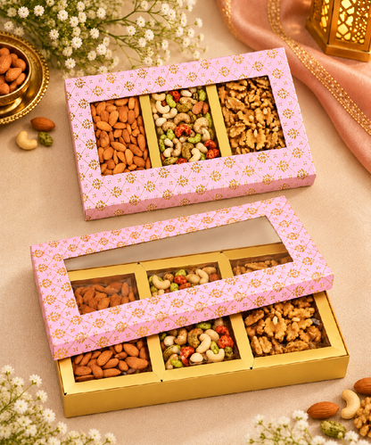 3 P Khokha Dry Fruit Box 400 Gm