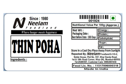 Poha Thin 500 Gm