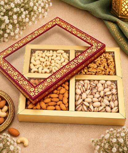 4 P Big Dry Fruit Box 825 Gm
